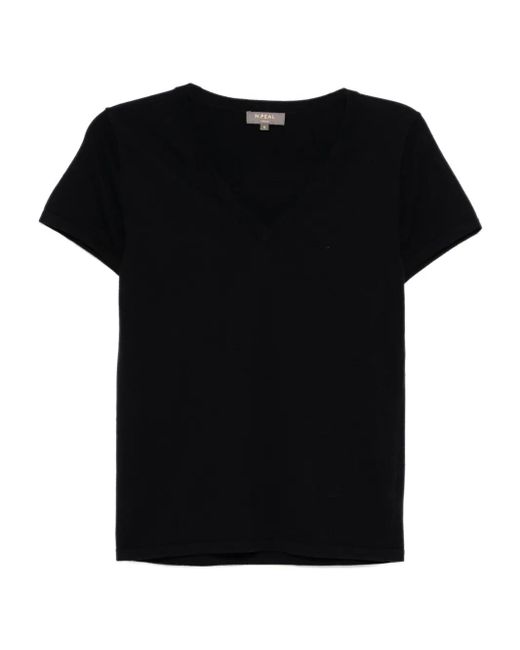 N.Peal Cashmere Milly Tシャツ Black