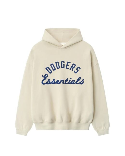 Fear Of God White Dodgers Sport Hoodie for men