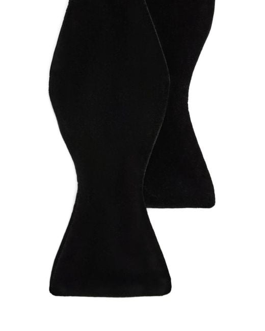 Ralph Lauren Black Cotton Bow Tie for men