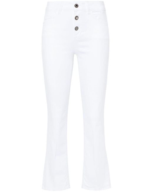Liu Jo Bootcut Jeans in het White