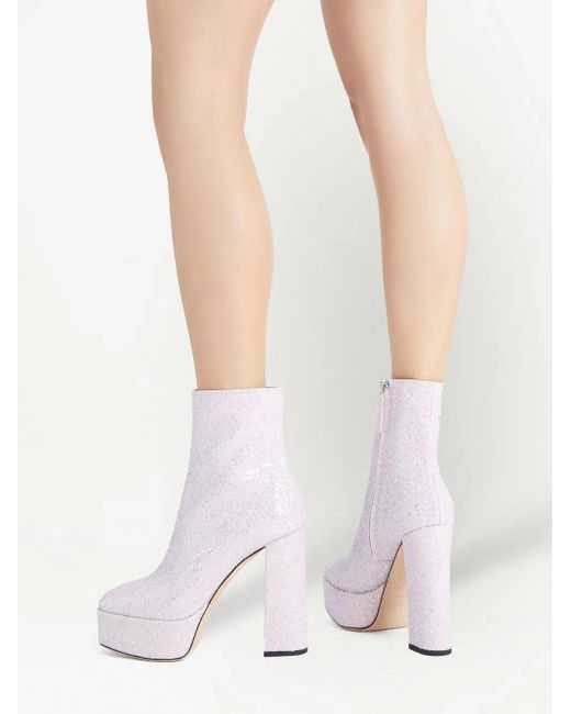Giuseppe Zanotti White Ankle Boots