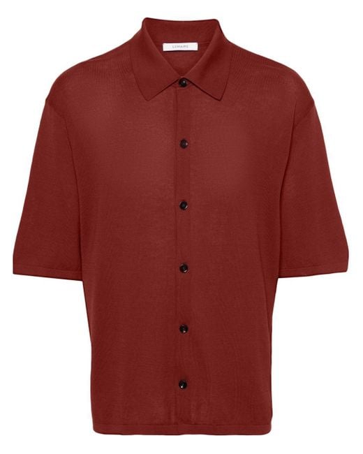 Camicia di Lemaire in Red da Uomo
