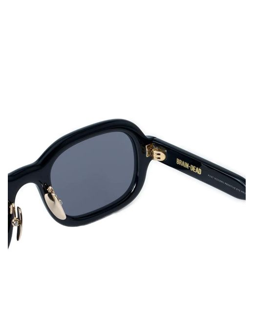 Brain Dead Blue Newman Post Sunglasses for men