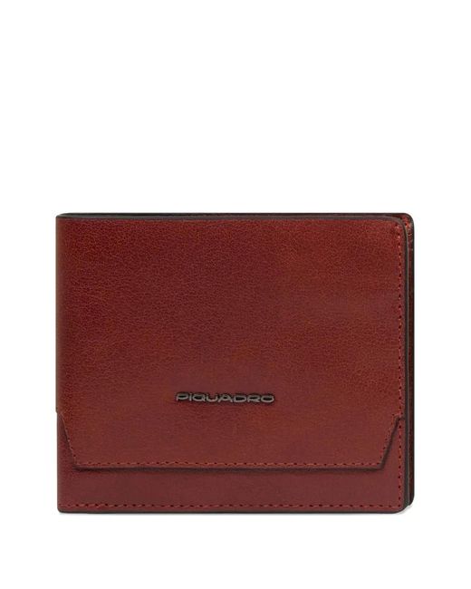 Piquadro Red Horizontal Wallet