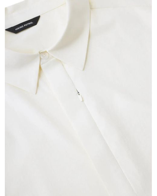 Hiking Patrol White Align Shirt for men