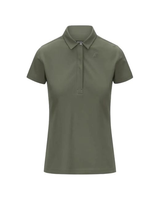 K-Way Green Amedea Polo Shirt
