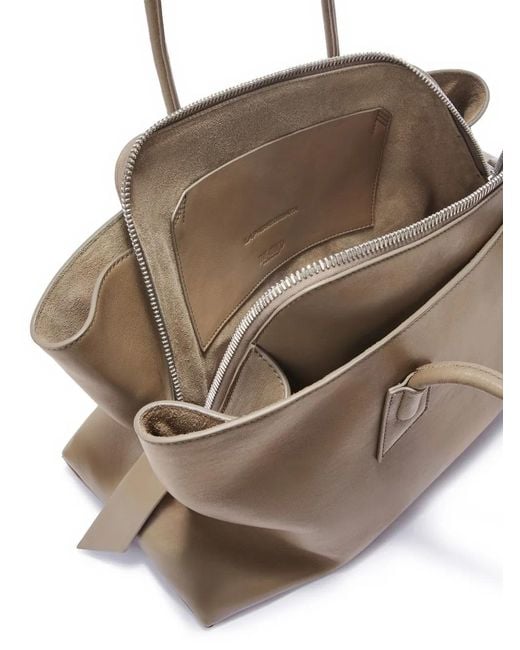 The Attico Natural Medium La Passeggiata Tote Bag