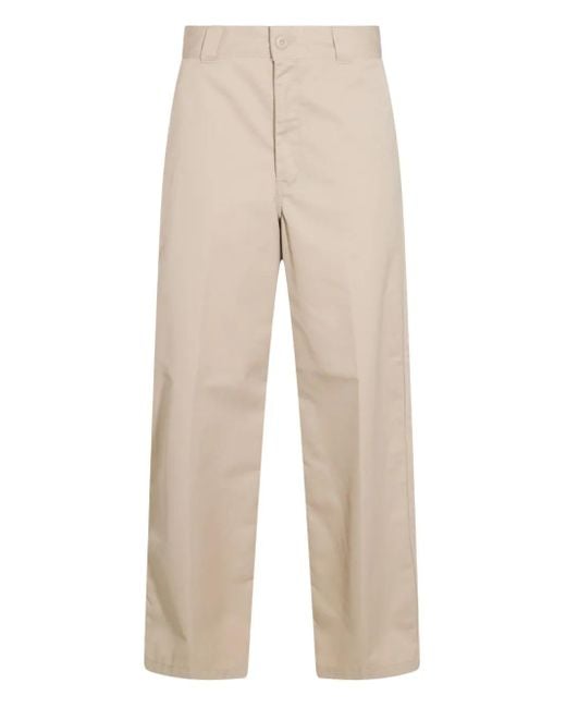 Carhartt Natural W' Craft Button-Fastening Trousers