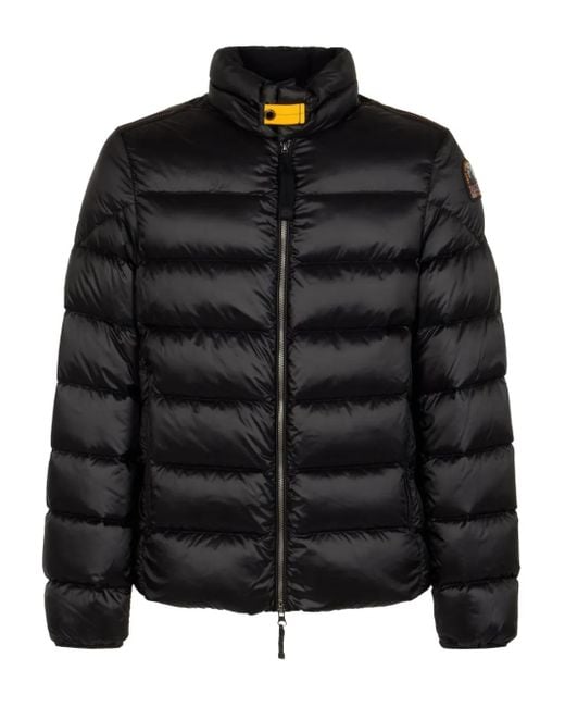 Plumífero con parche del logo Parajumpers de hombre de color Black