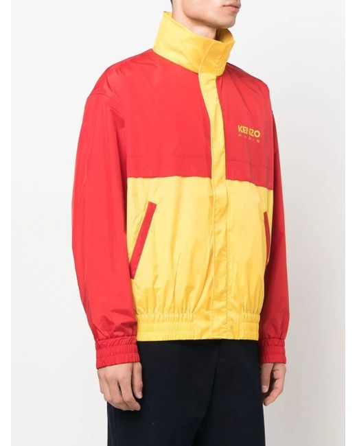 KENZO Jack Met Colourblocking in het Red voor heren
