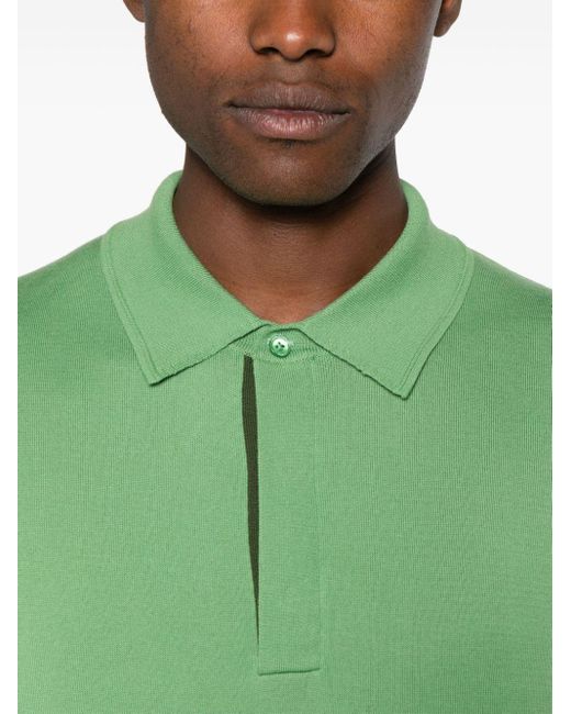 Paul Smith Green Short-sleeve Cotton Polo Shirt for men