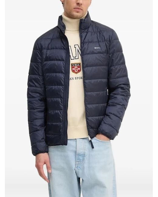 Gant Steppjacke Mit Reißverschluss in Blue für Herren