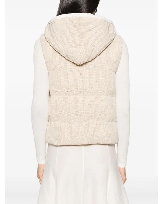 Brunello Cucinelli ニットベスト Natural