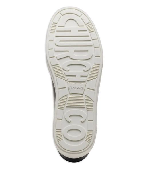Church's Black Leather Lace-Up Sneakers for men