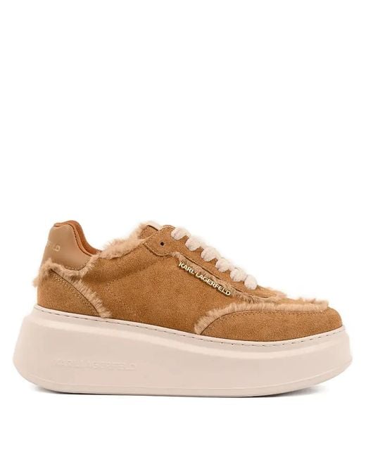 Karl Lagerfeld Brown Anakapri Sneakers