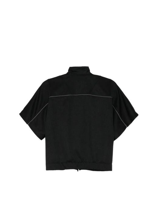 Juun.J Black Logo-Embroidered Jacket