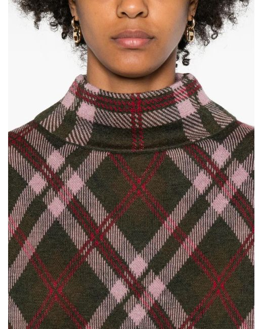 Maglione A Collo Alto di Eric Bompard in Brown