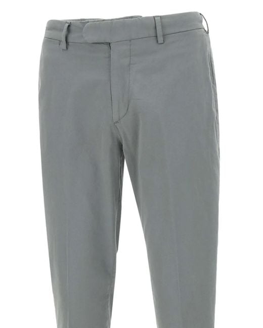 Devore Gray Tailored Trousers for men