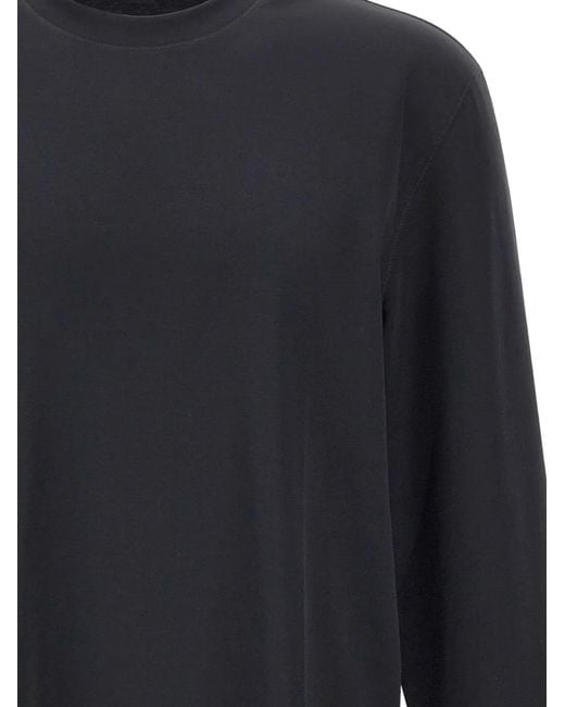 Boss Blue Crew-Neck Long-Sleeve Sweatshirt for men