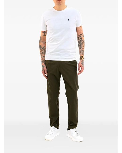 Cruna Green Mitte Pleated Trousers for men