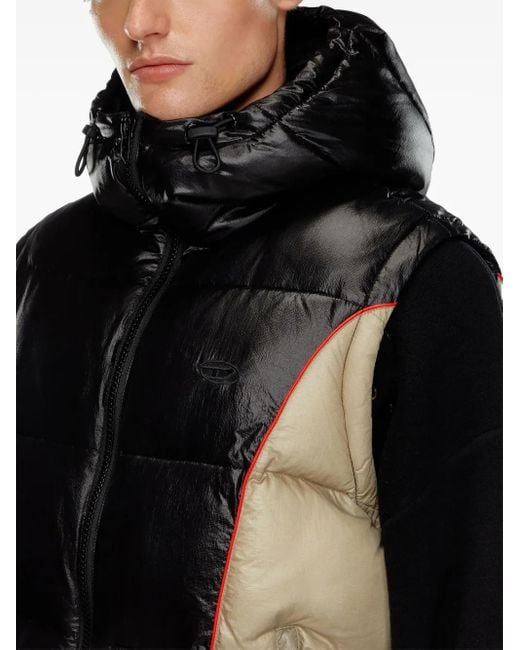 Chaleco W-Ostend-Sl DIESEL de hombre de color Black