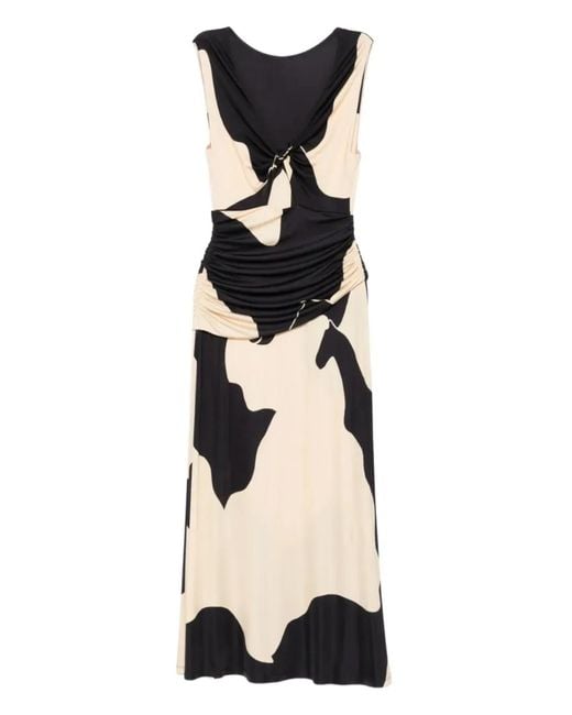 Johanna Ortiz Black Horizonte Mistico Midi Dress