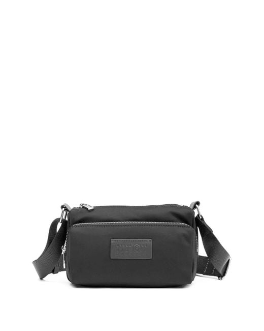 MM6 by Maison Margiela Number-Patch Cross Body Bag in Black | Lyst