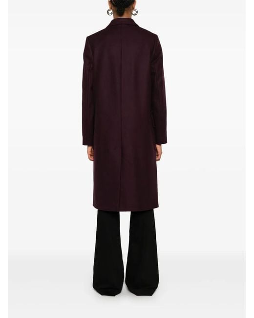 Paul Smith Red Double-Breasted Coat