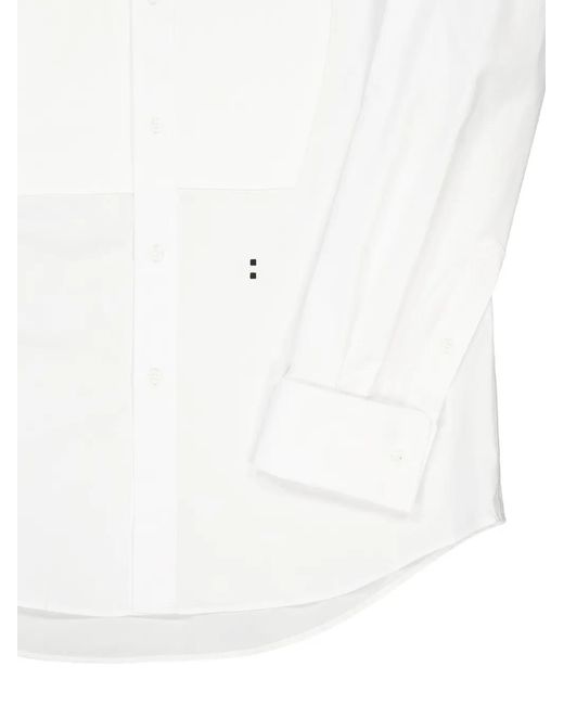 Fendi White Cotton Shirt for men