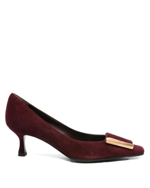Roberto Festa Brown 60Mm Mila Suede Pumps
