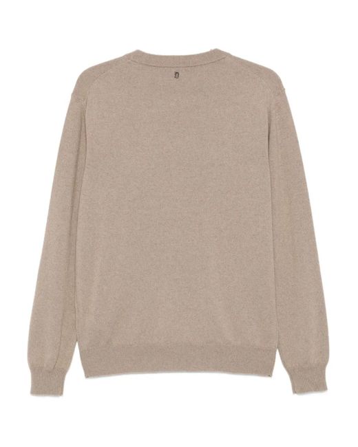 Dondup Natural Knitted Jumper for men