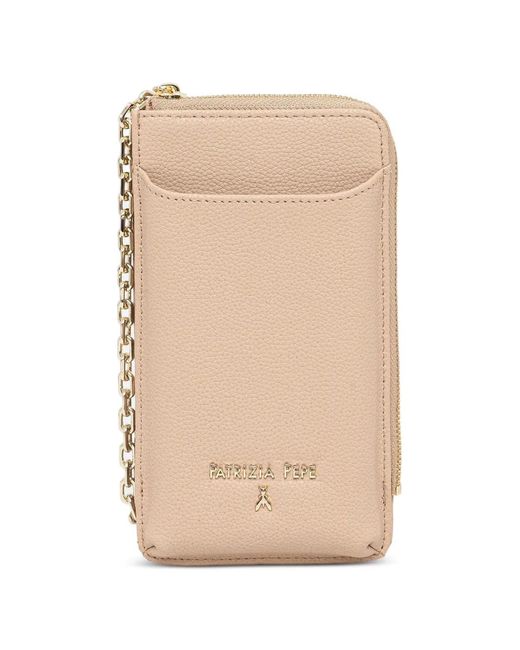 Patrizia Pepe Natural Chain Phone Holder
