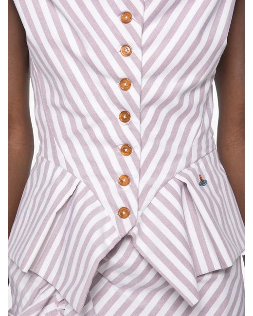 Vivienne Westwood White Monday Waistcoat