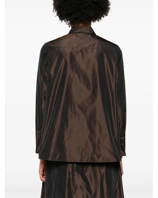 ROSSO35 Black Button-Up Shirt