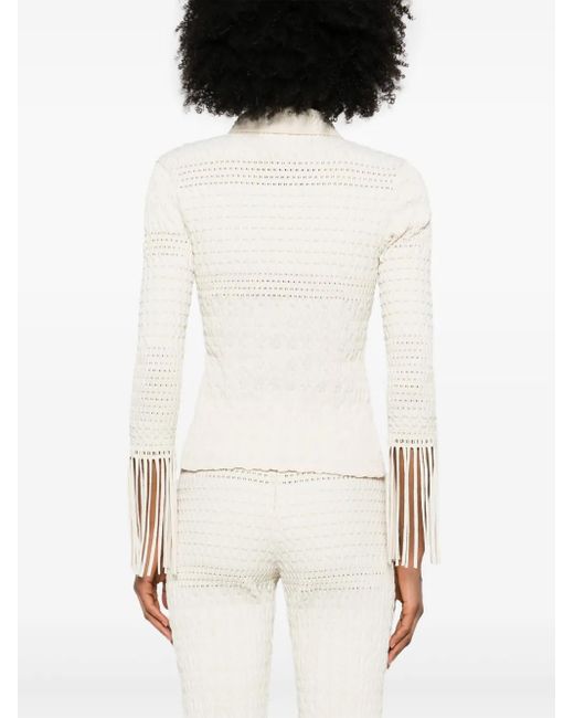 Camisa Niceta Nanushka de color White