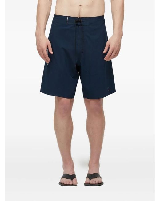 Osklen Shorts Met Logodetail in het Blue voor heren