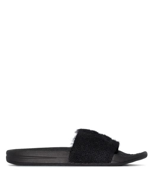 Athletic Propulsion Labs Black Techloom Slip-On Slides