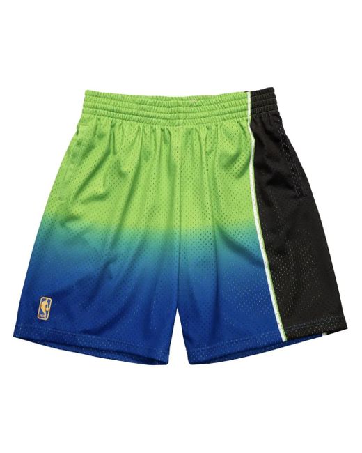 Mitchell & Ness Nba Atlanta Hawks 1996 Reload Shorts in Green für Herren