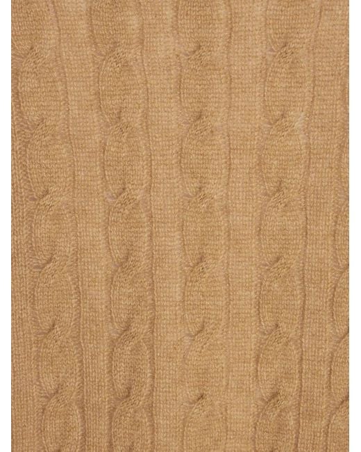 Etro Natural Cashmere Crewneck Jumper