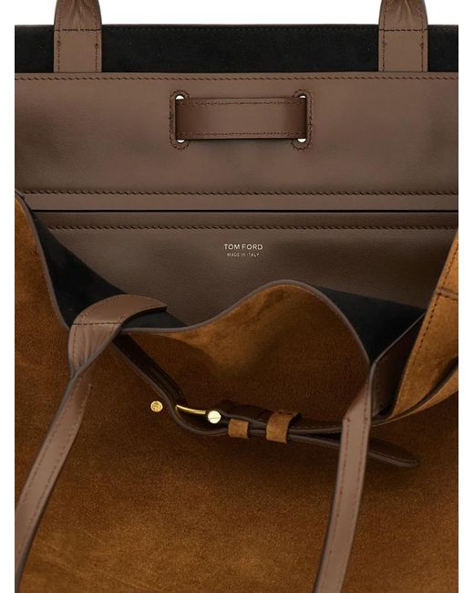 Borsa Media di Tom Ford in Brown