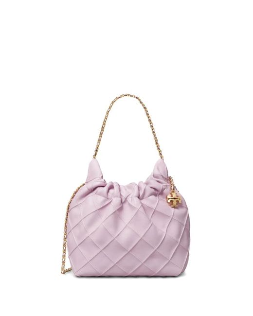 Borsa Passepartout Fleming Mini di Tory Burch in Pink