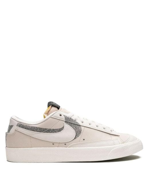 Nike White Blazer Low "Shadow Halloween" Sneakers