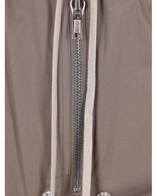 Rick Owens Brown Bela Drawstring Wide-Leg Trousers for men