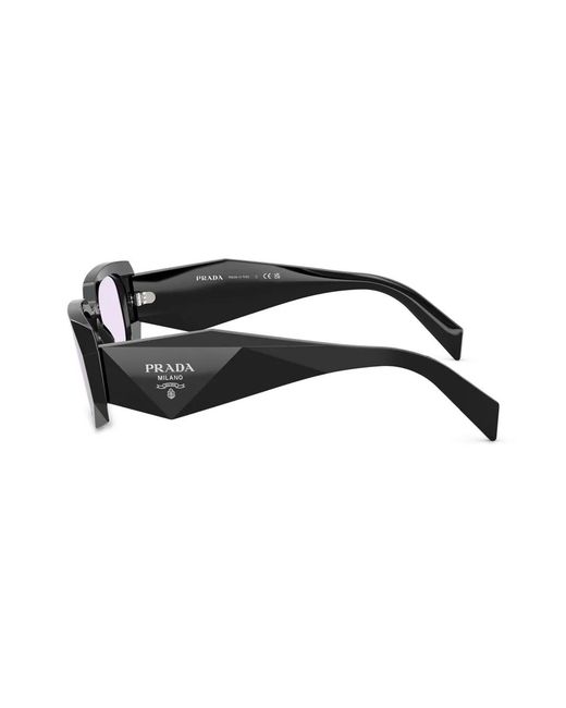 Prada Brown Rectangle Frame Sunglasses