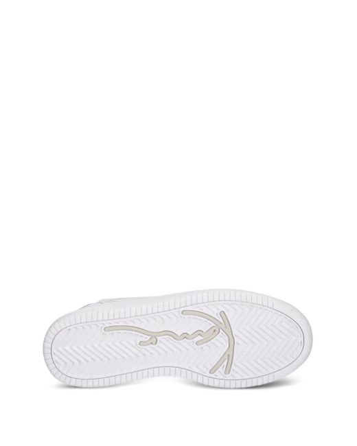 Karlkani チェーントリム スニーカー White