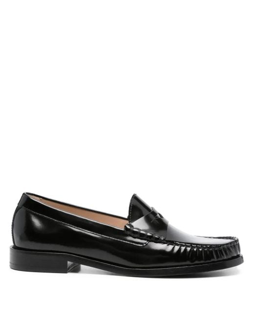 Stuart Weitzman Black Klassische Loafer