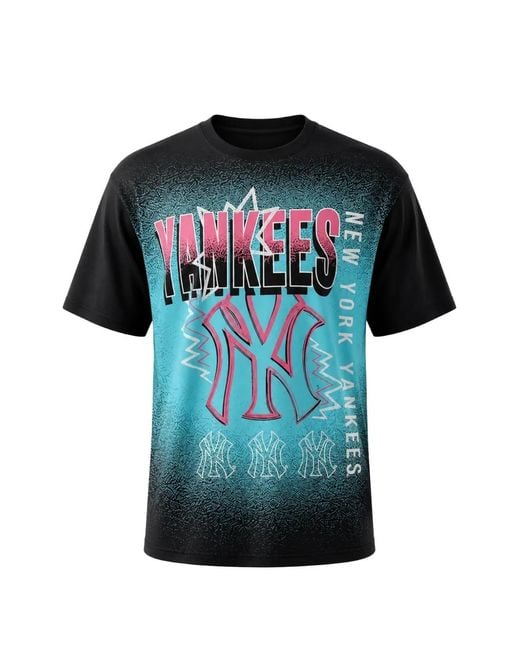 KTZ Black Graffiti-Print T-Shirt for men