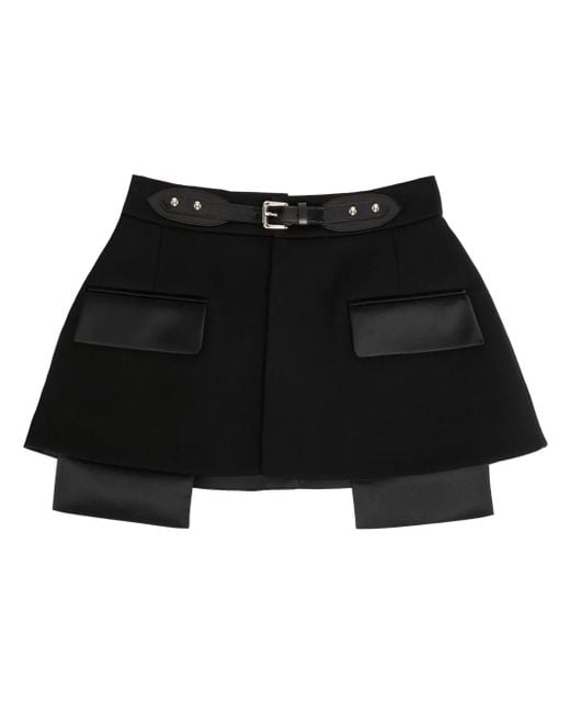 Dice Kayek Black Skirt Belt