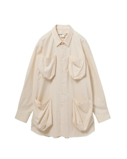 Comme des Garçons White Cotton Shirt