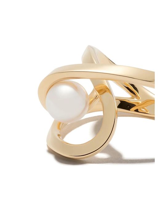 Tasaki White 18Kt Atelier Aurora Akoya Pearl Ring